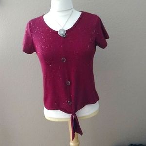 5x$20 dream girl,Girls shirt burgundy tee